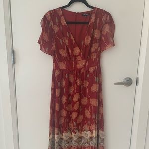 Madewell maxi dress size 0